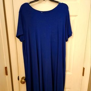 J. Jill Dress, Royal Blue, XL